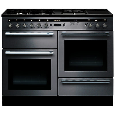 Rangemaster Hi-LITE 110 Dual Fuel Range Cooker Stainless Steel Rangemaster Hi-LITE 110 Dual Fuel Range Cooker Stainless Steel